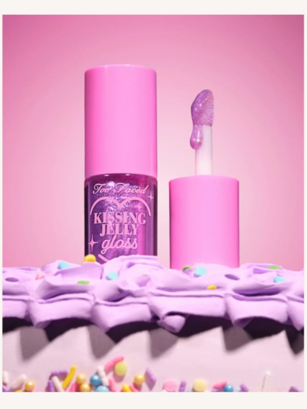 Kissing Jelly Hydrating Lip Oil Gloss Birthday Kiss